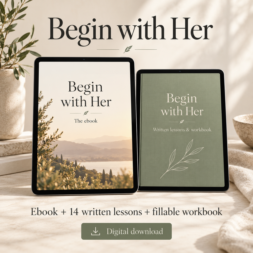 Begin with Her — Complete Book & Written Course