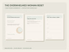 The Overwhelmed Woman Reset – 7 Day Self Care Workbook
